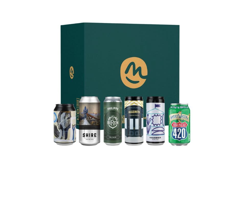 Box con percorsi di degustazione di birre artigianali con differenti stili e tipologie