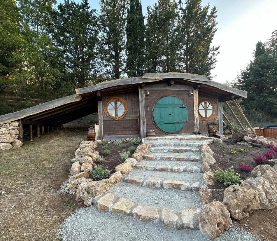 Casa hobbit nella Maremma Toscana con hot tub privato e cena a km zero